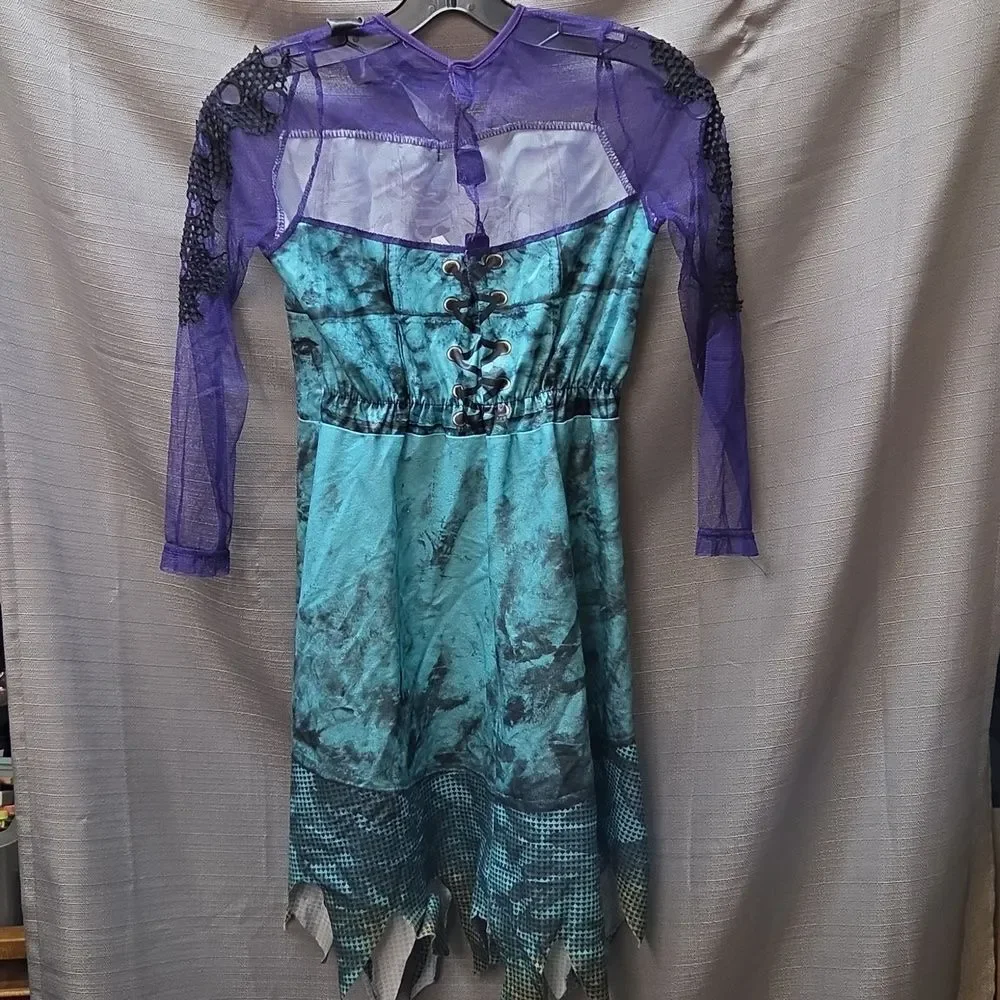 Disney Descendants Disguise Uma Costume Descendants‎ 2 Child Size Large 10-12